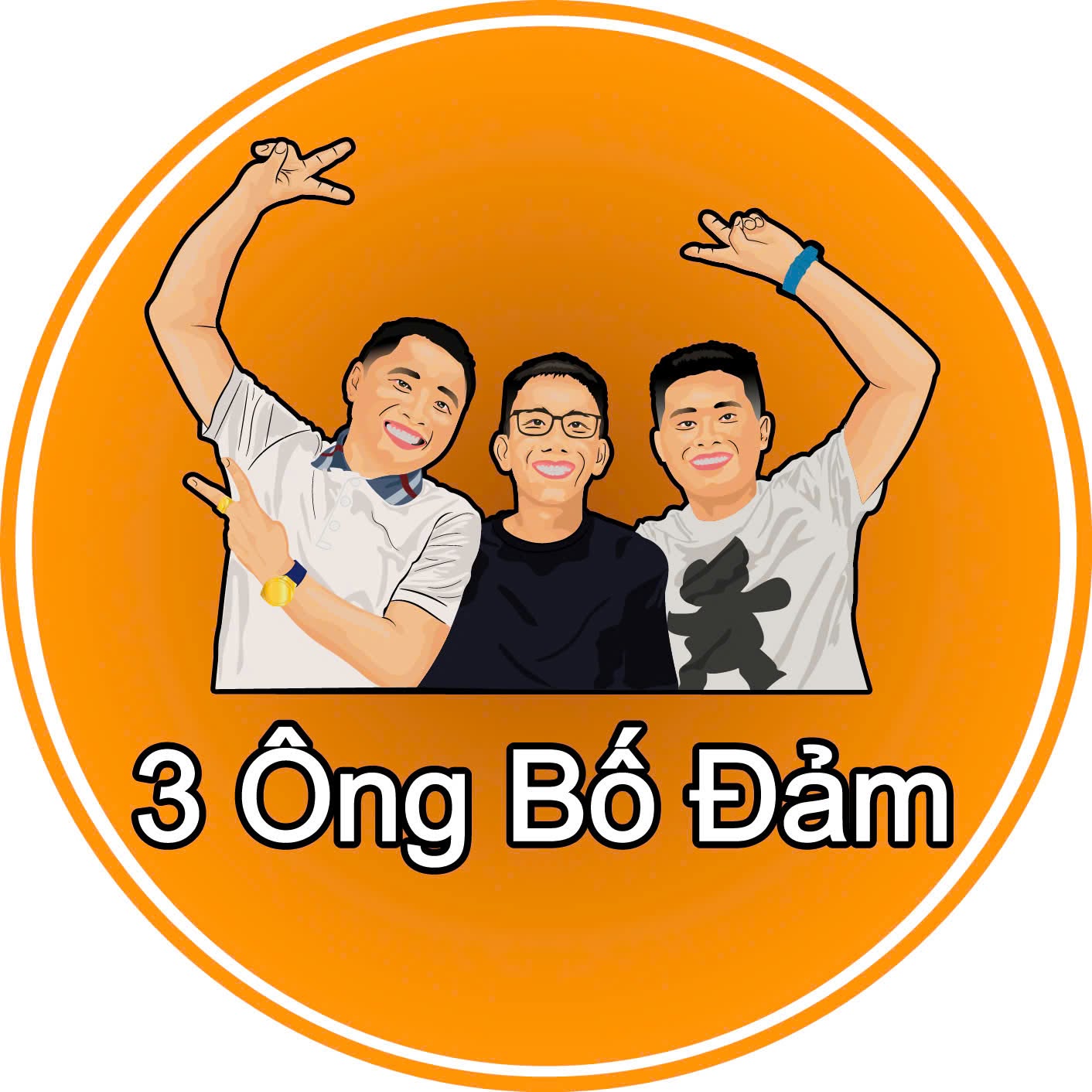 Logo 3 Ông Bố Đảm
